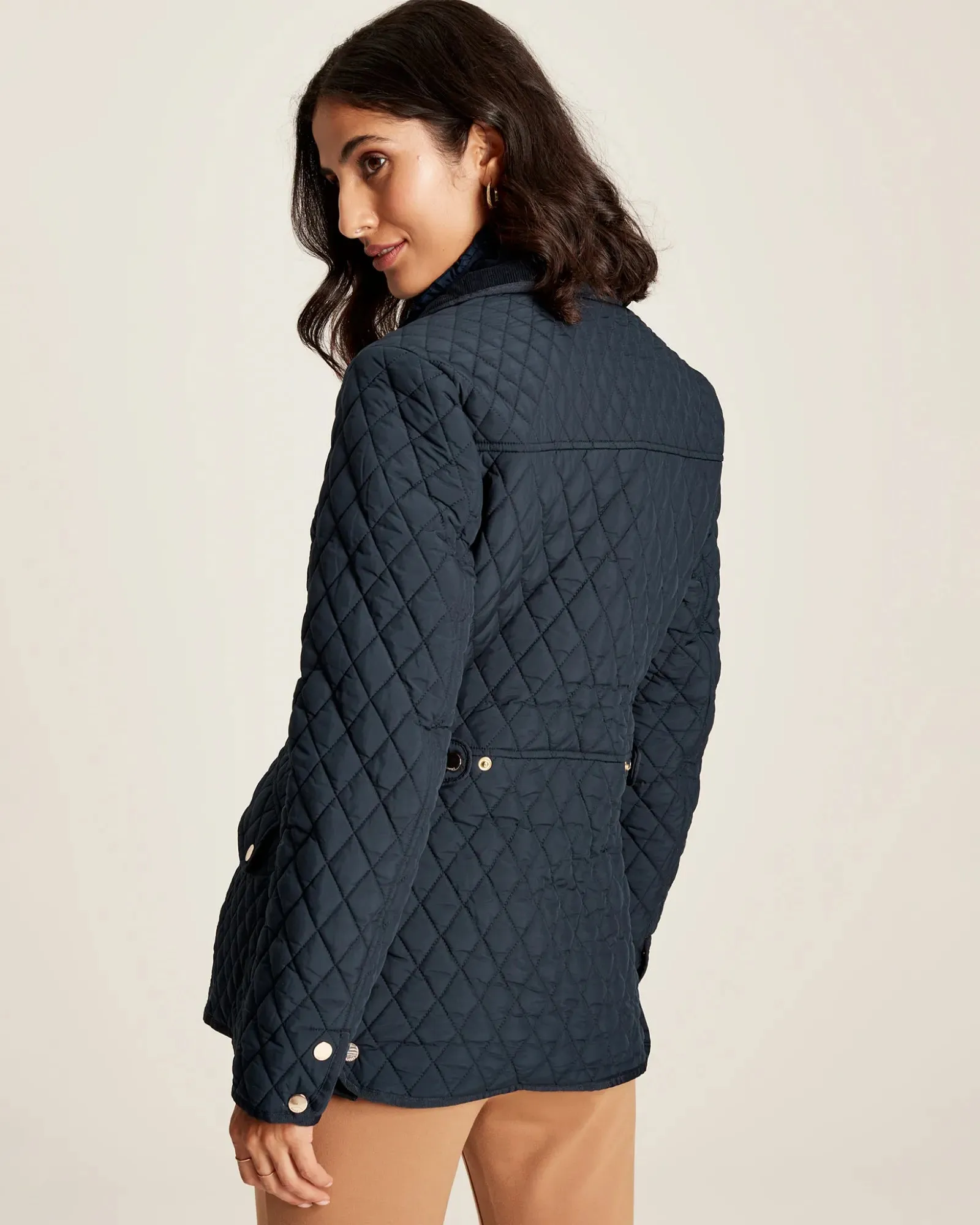 Allendale Navy Quilted Jacket