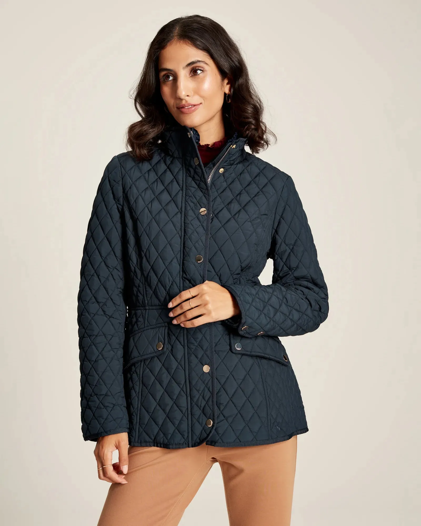 Allendale Navy Quilted Jacket