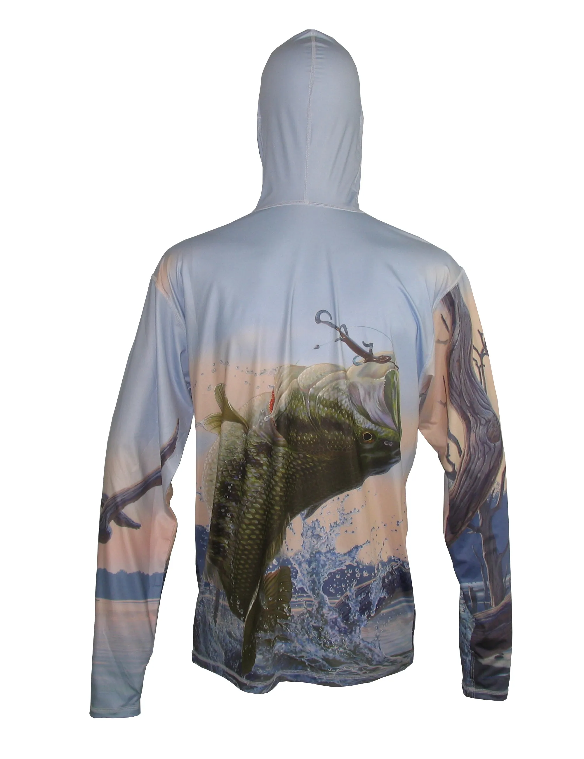 Bass Graphic Fishing Hoodie