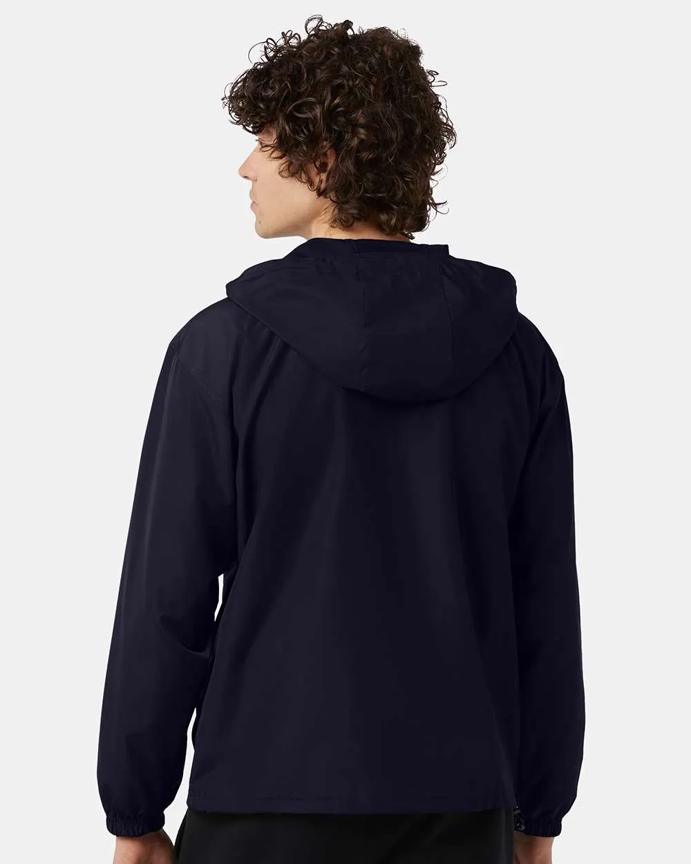 Champion Hooded Packable Quarter-Zip Jacket CO200