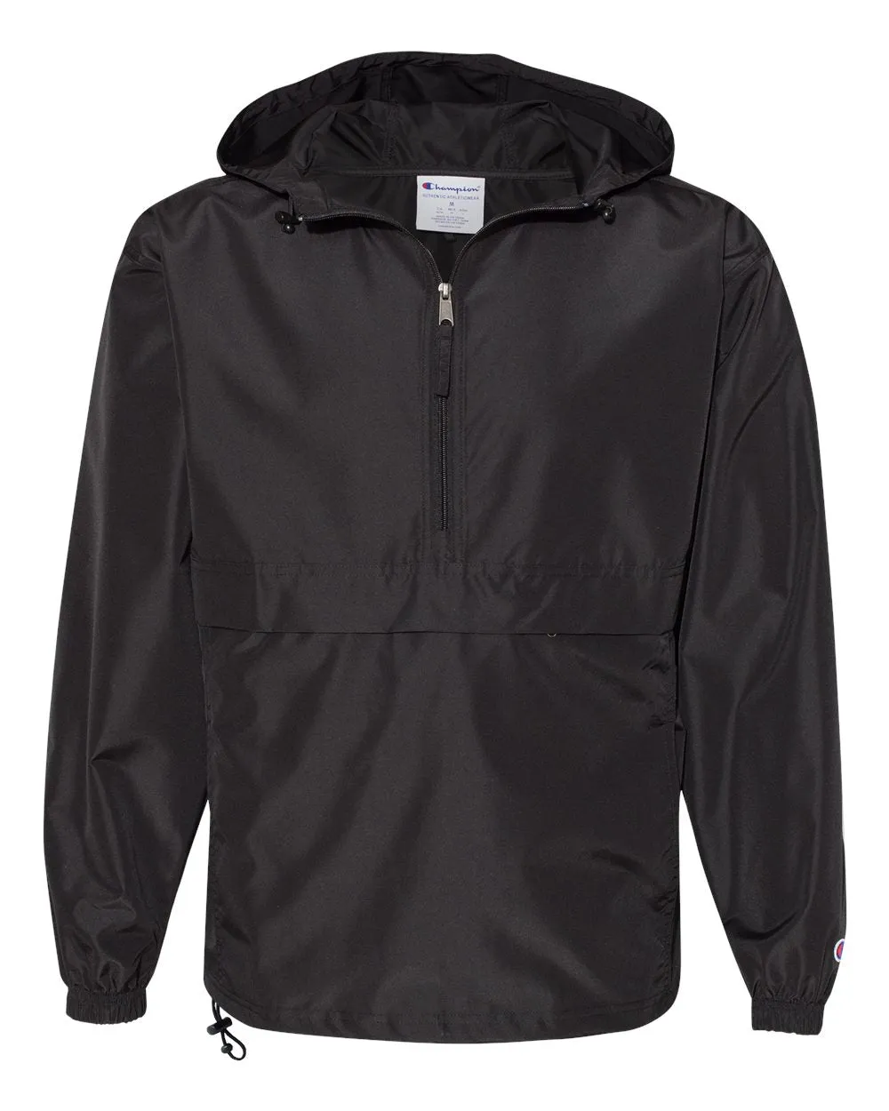 Champion Hooded Packable Quarter-Zip Jacket CO200