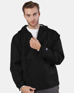 Champion Hooded Packable Quarter-Zip Jacket CO200