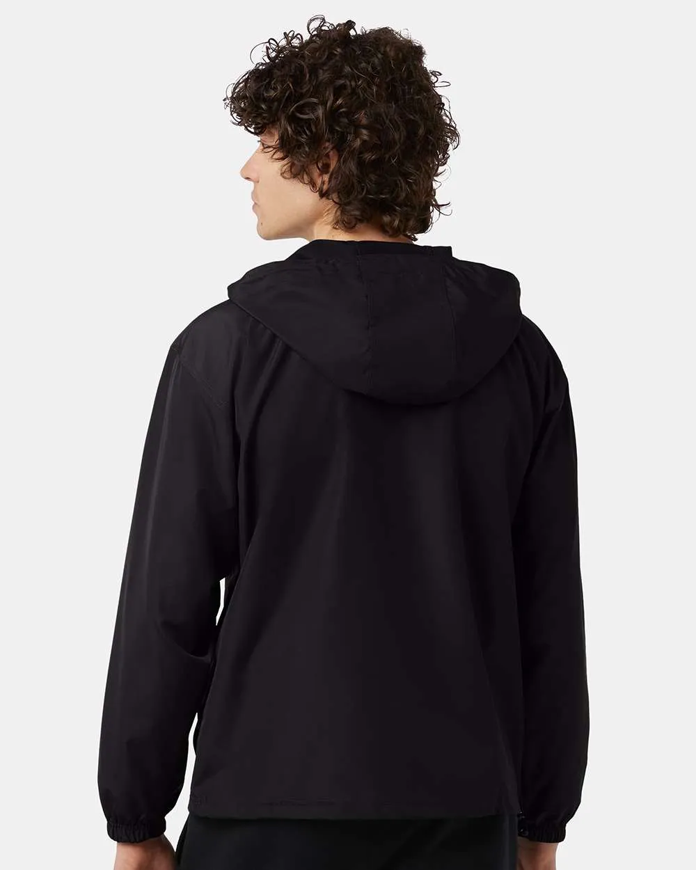 Champion Hooded Packable Quarter-Zip Jacket CO200