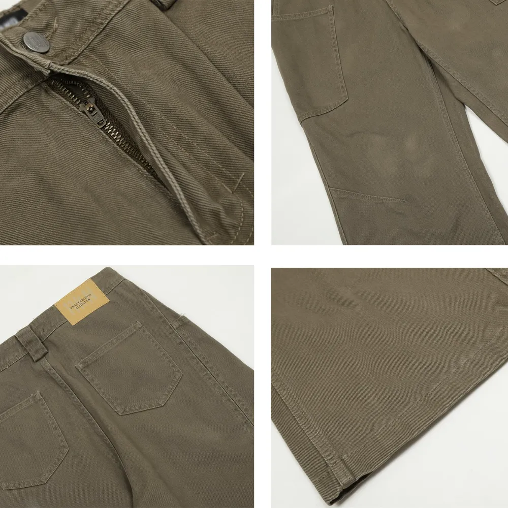 Clean Fit Straight Cargo Pants