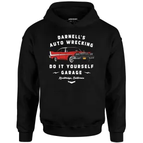 Darnell's Auto Wrecking - Do it Yourself Garage - Unisex Hoodie