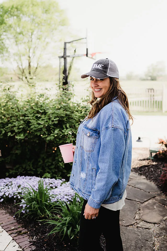 Denim Oversized Jacket