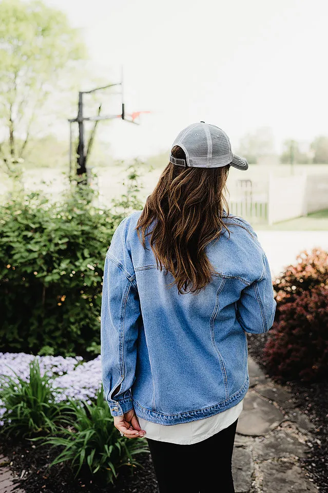 Denim Oversized Jacket