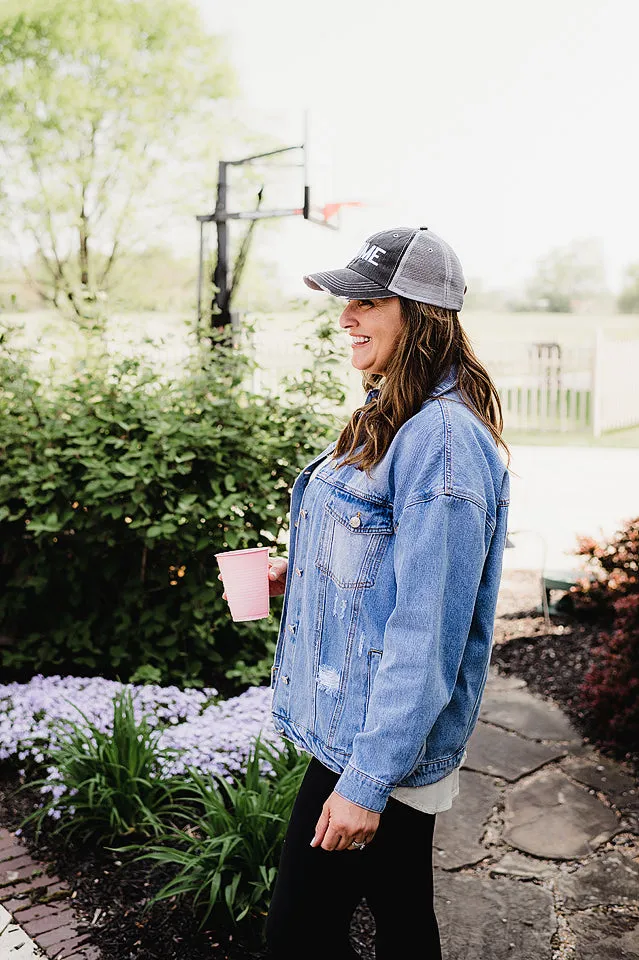 Denim Oversized Jacket