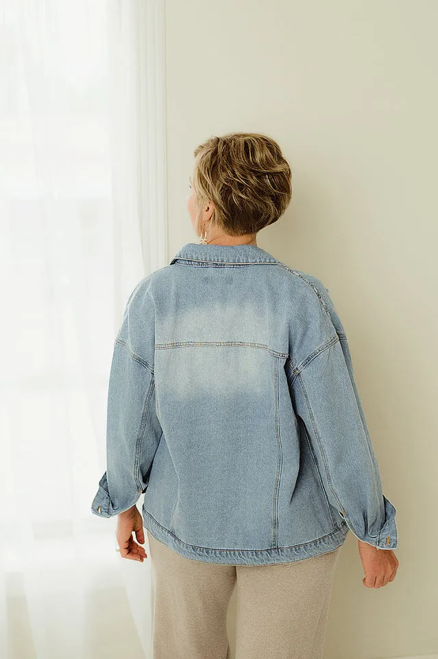 Denim Oversized Jacket