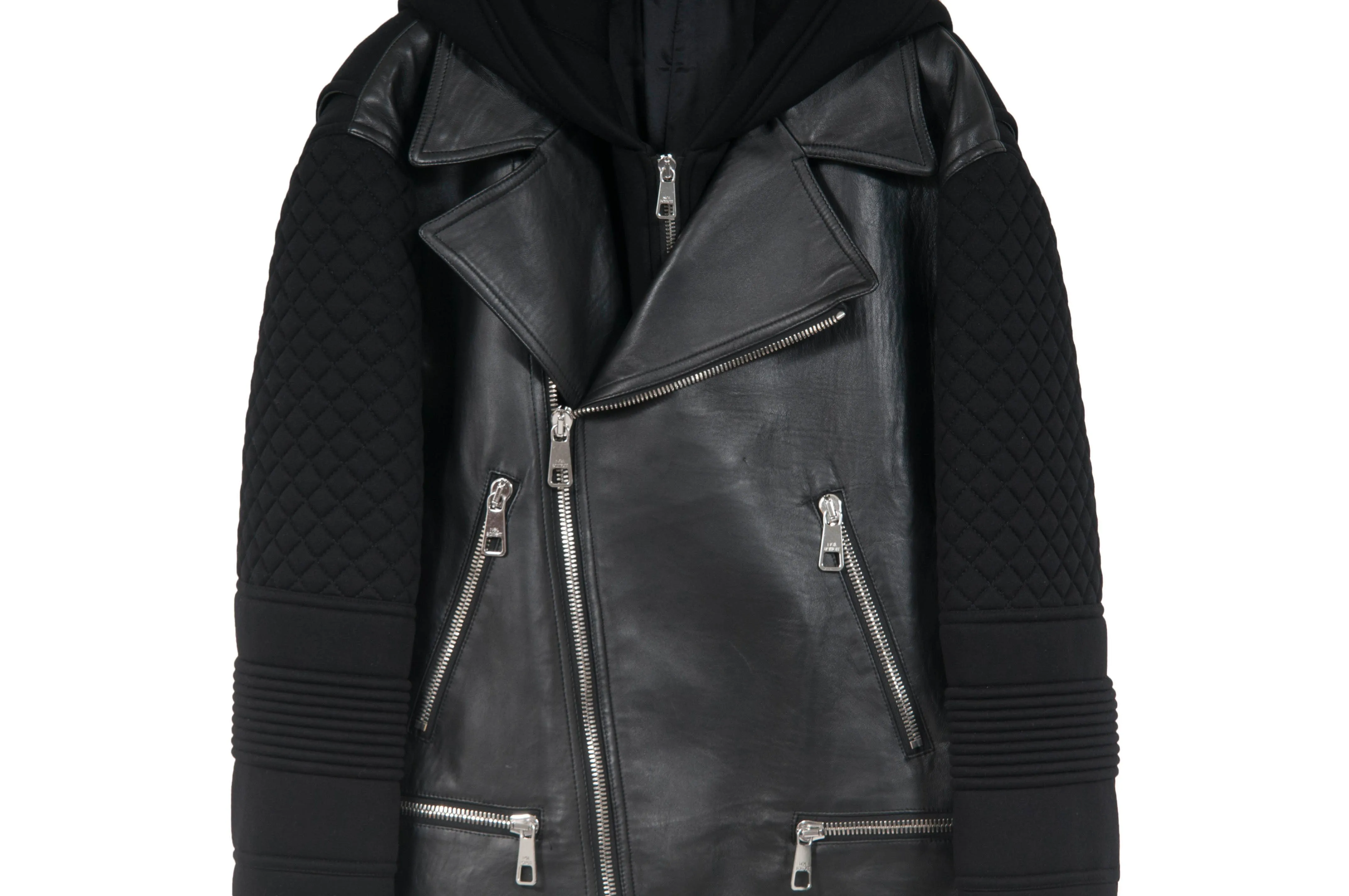 Double Layered Biker Jacket