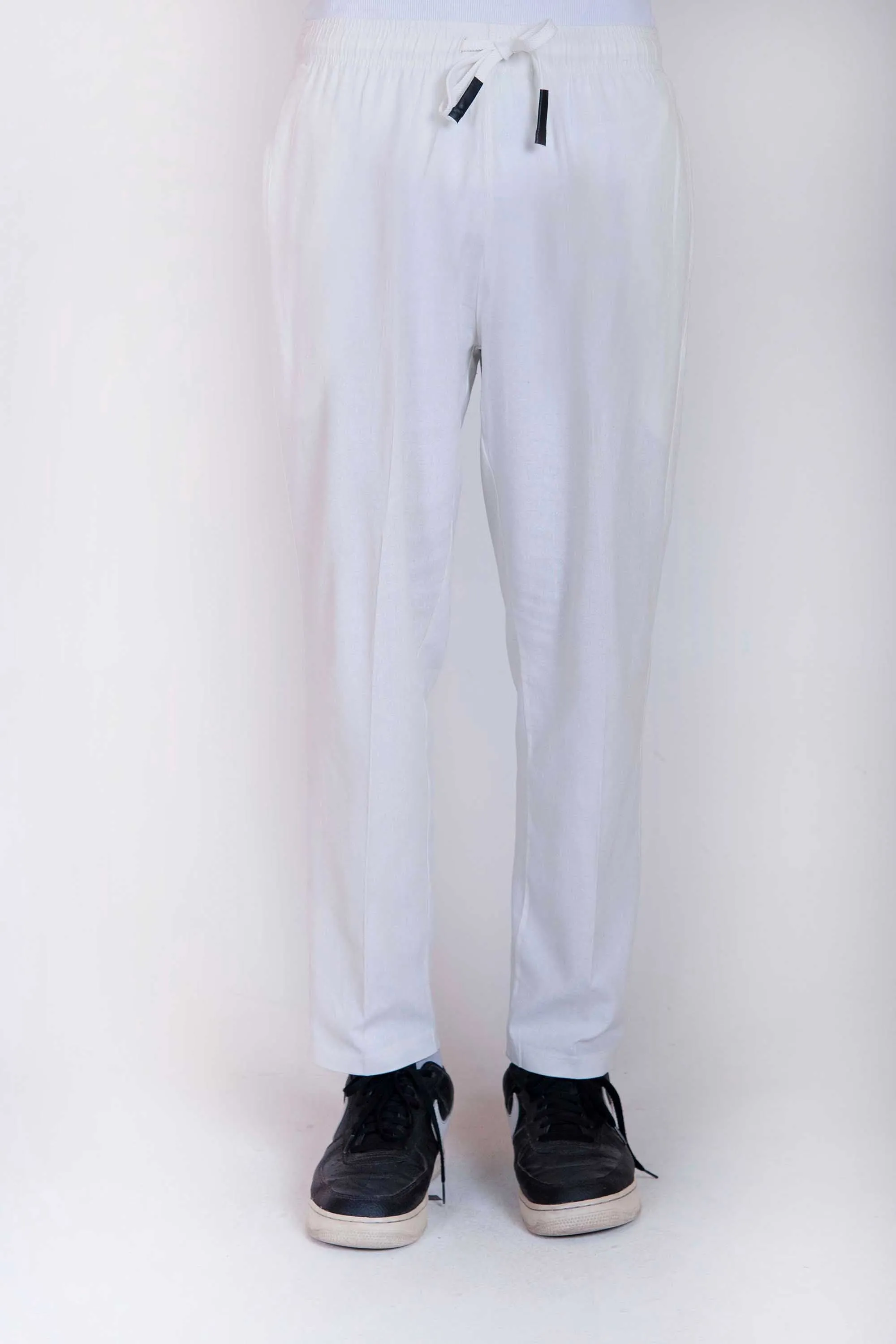 Egg White Irish Cotton Pants