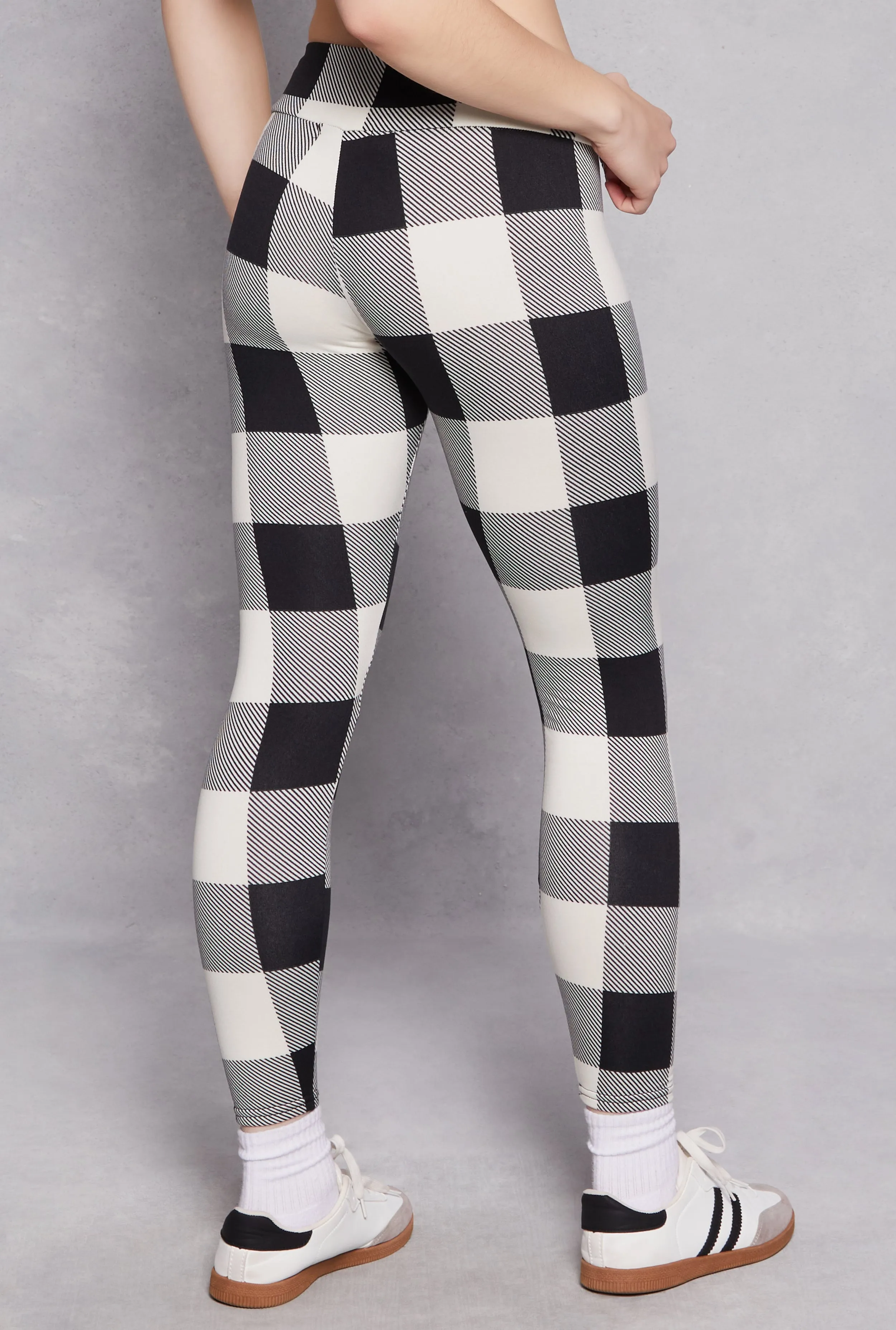 Fleece Lined Patterned Leggings