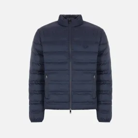 Hackett LW Short Quilted Padded Jacket Navy