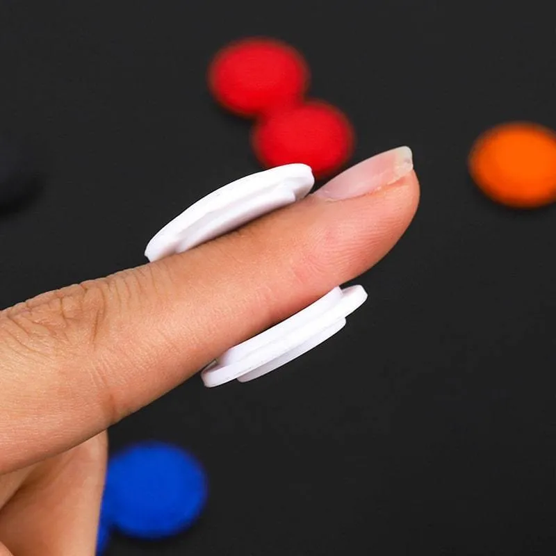 High-Grade Invisible Plastic Magnet Button 2PCS