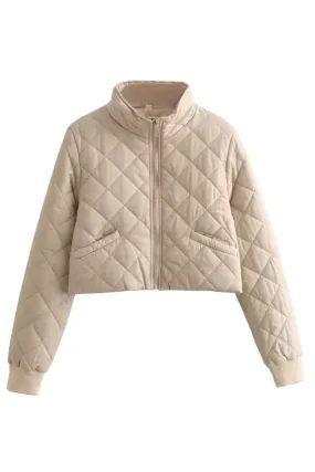 'Kate' Quilted Full-Zip Jacket