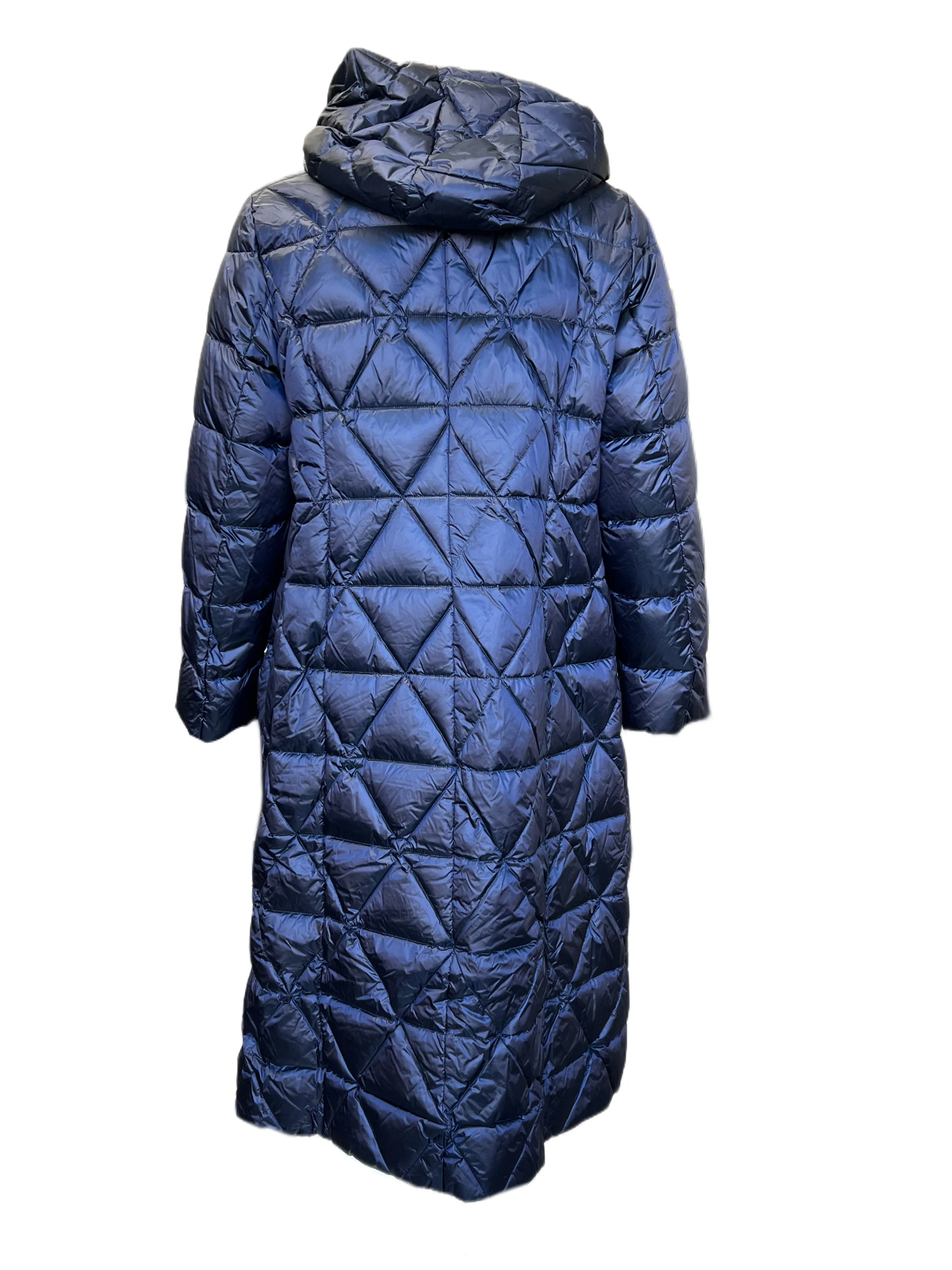 Marina Rinaldi Women's Blue Paniere Quilted Jacket NWT