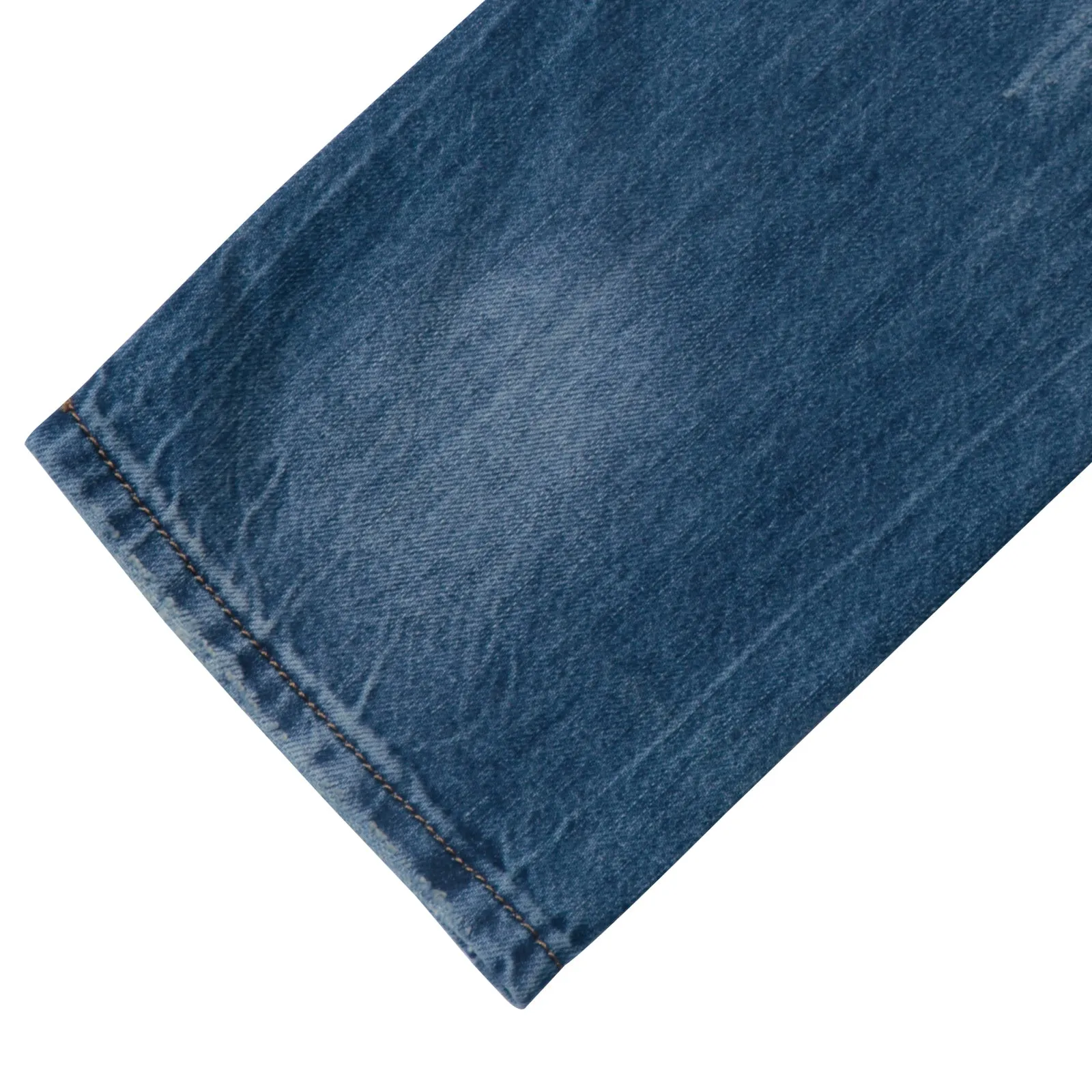 Mens Spray Distressed Blue Jeans