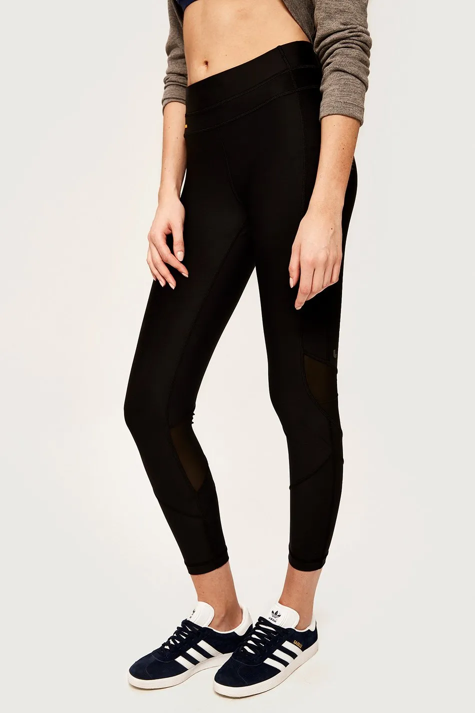 MID RISE BURST ANKLE LEGGING