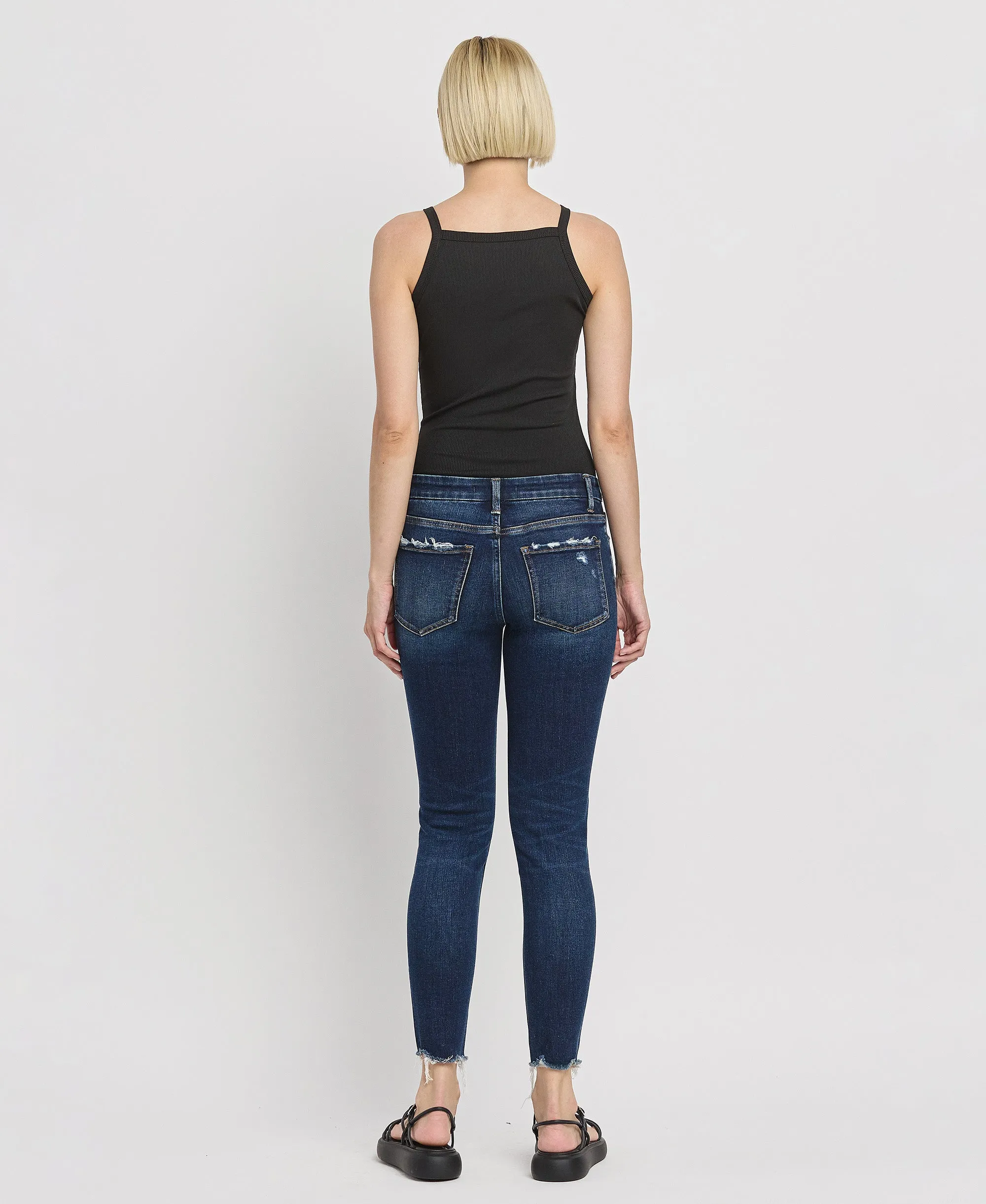 Monumentally - Mid Rise Ankle Skinny Jeans