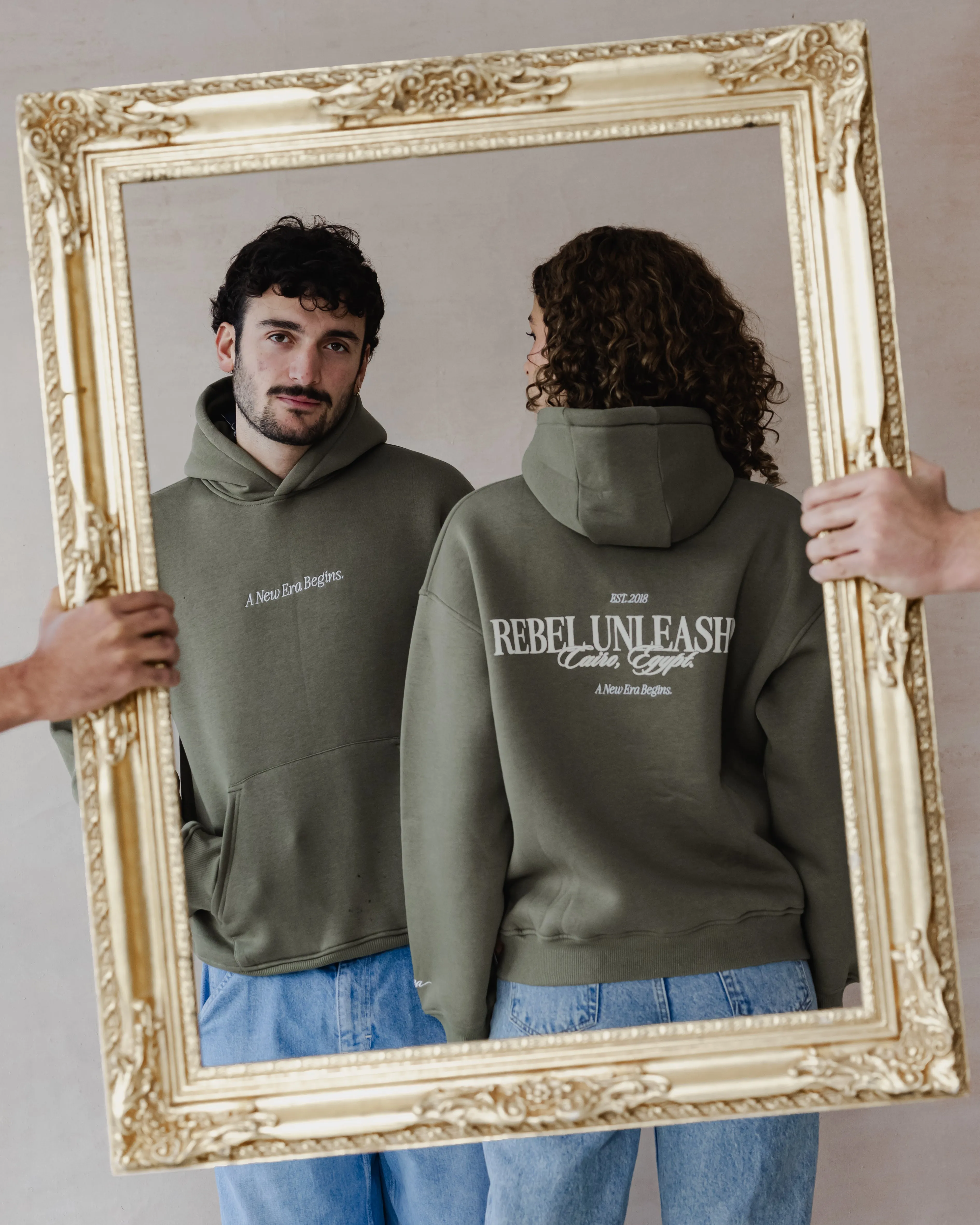 Olive Rebel Unleashed Hoodie