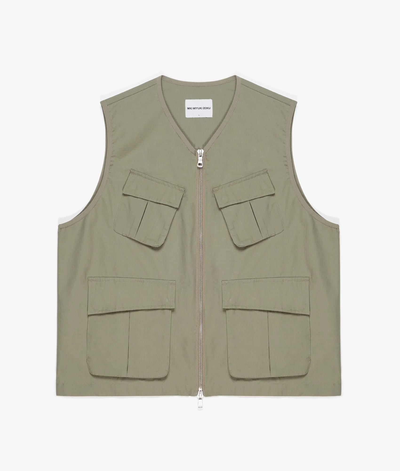 Oversized Ripstop Cargo Vest