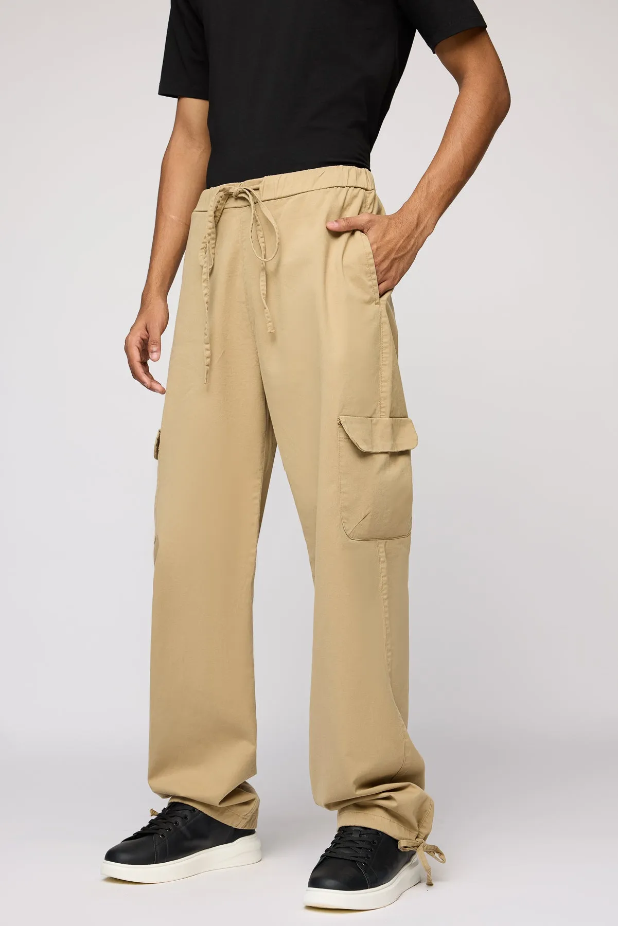 Rugby Tan Men's Relaxed Fit Cargo Pants