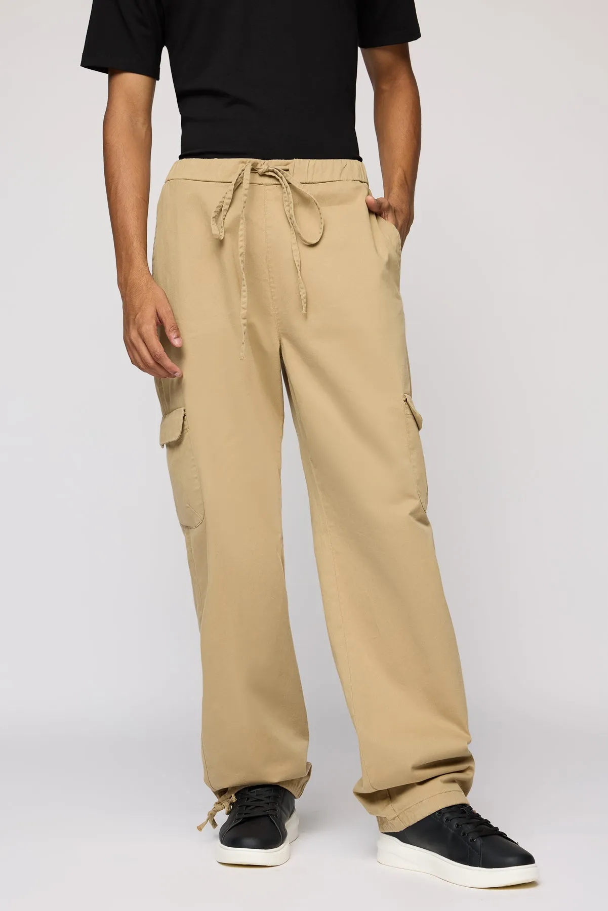 Rugby Tan Men's Relaxed Fit Cargo Pants