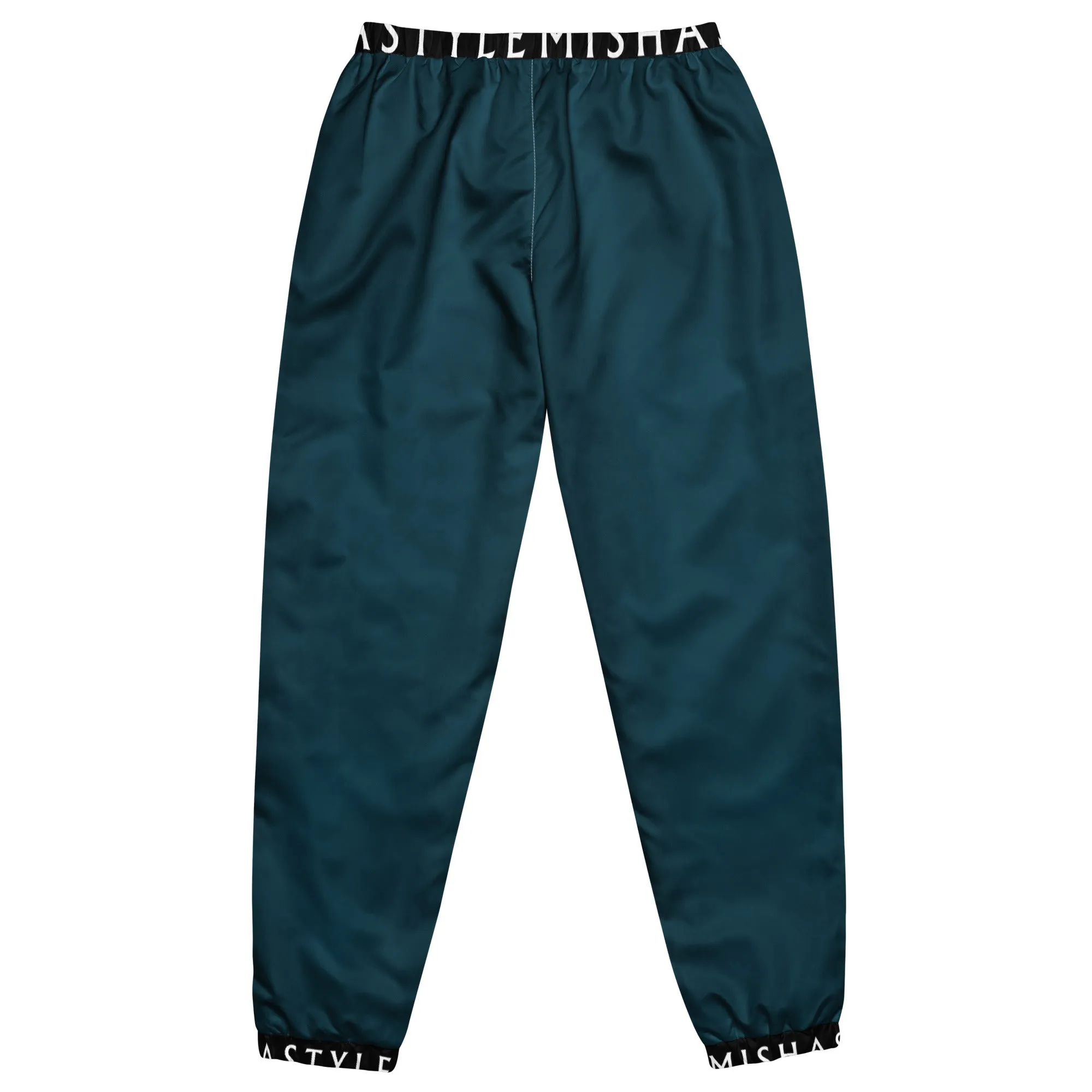 Side Solid Unisex  Blue Whale track pants