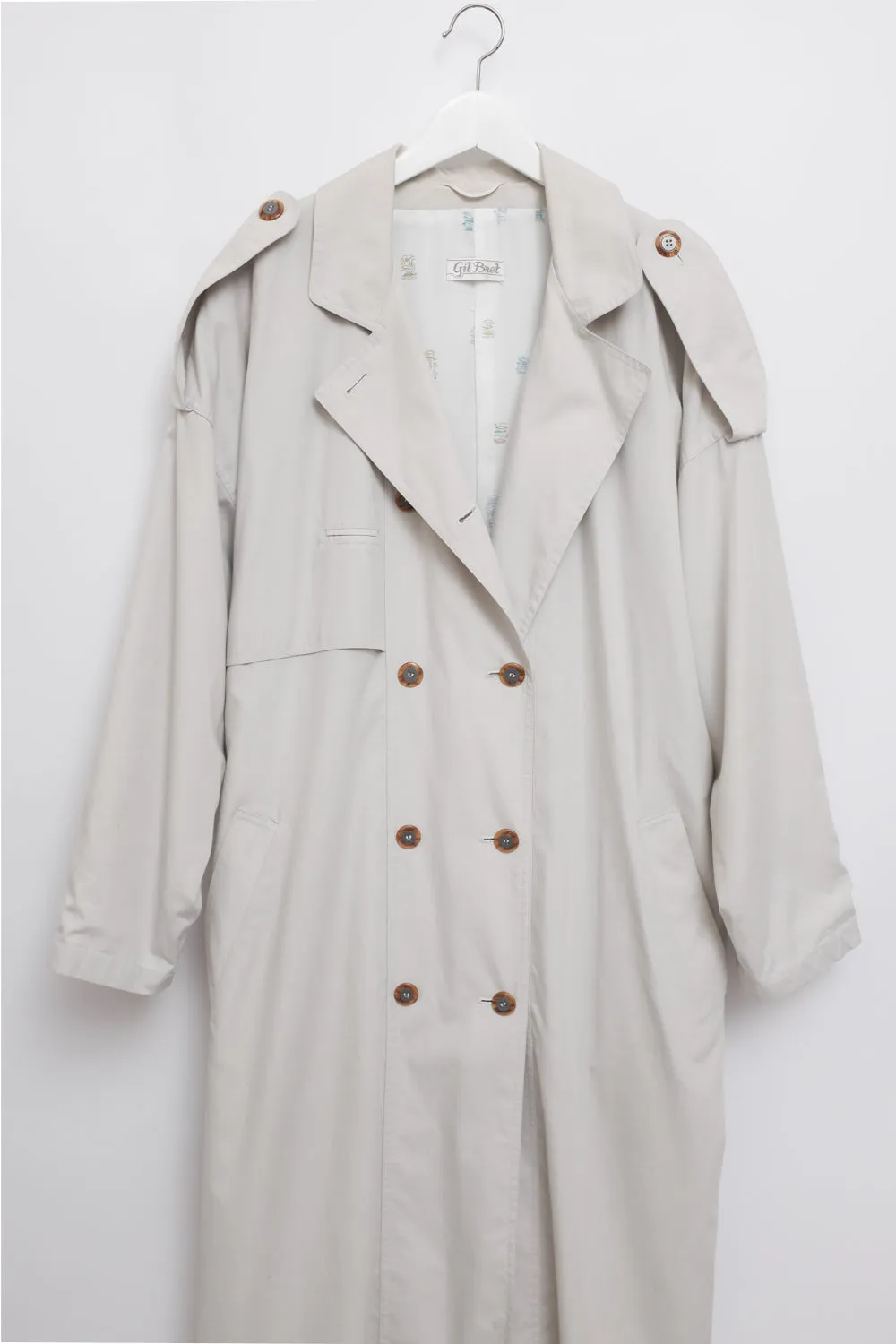 STONE CLASSIC VINTAGE TRENCH COAT