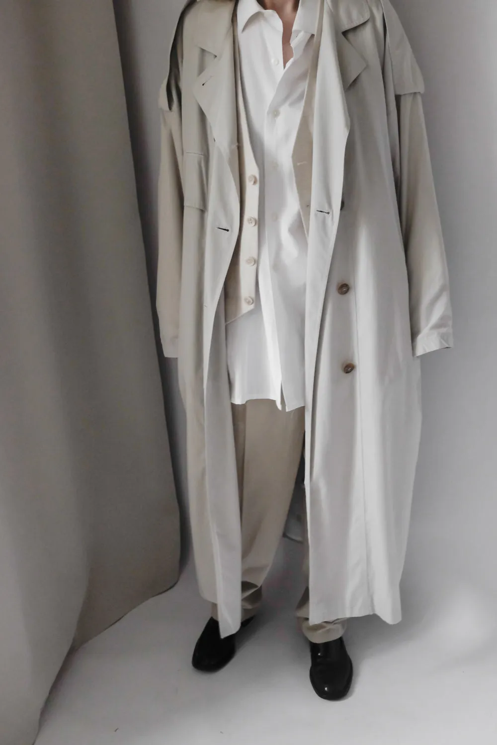 STONE CLASSIC VINTAGE TRENCH COAT