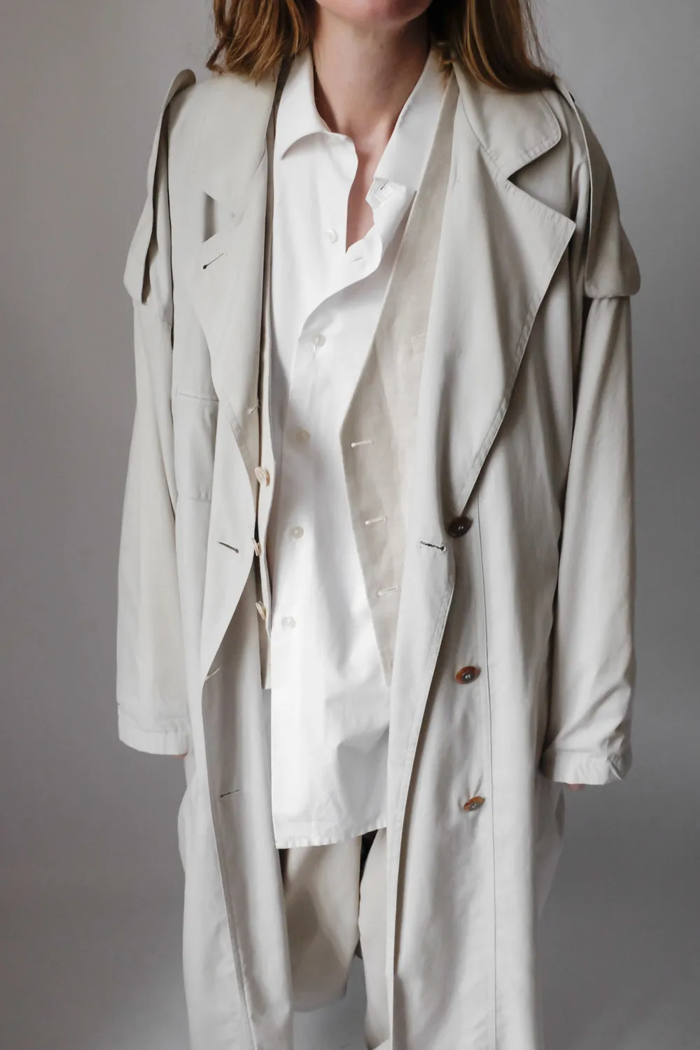 STONE CLASSIC VINTAGE TRENCH COAT