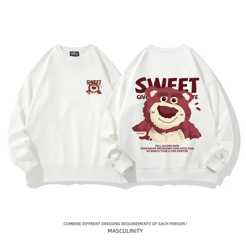 Sweet Hoodies for men and women couple spring hoodies