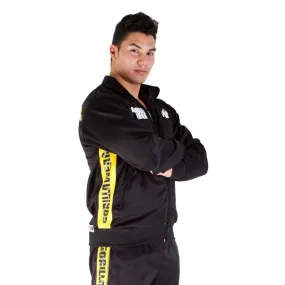 Track Jacket-Black/Yellow