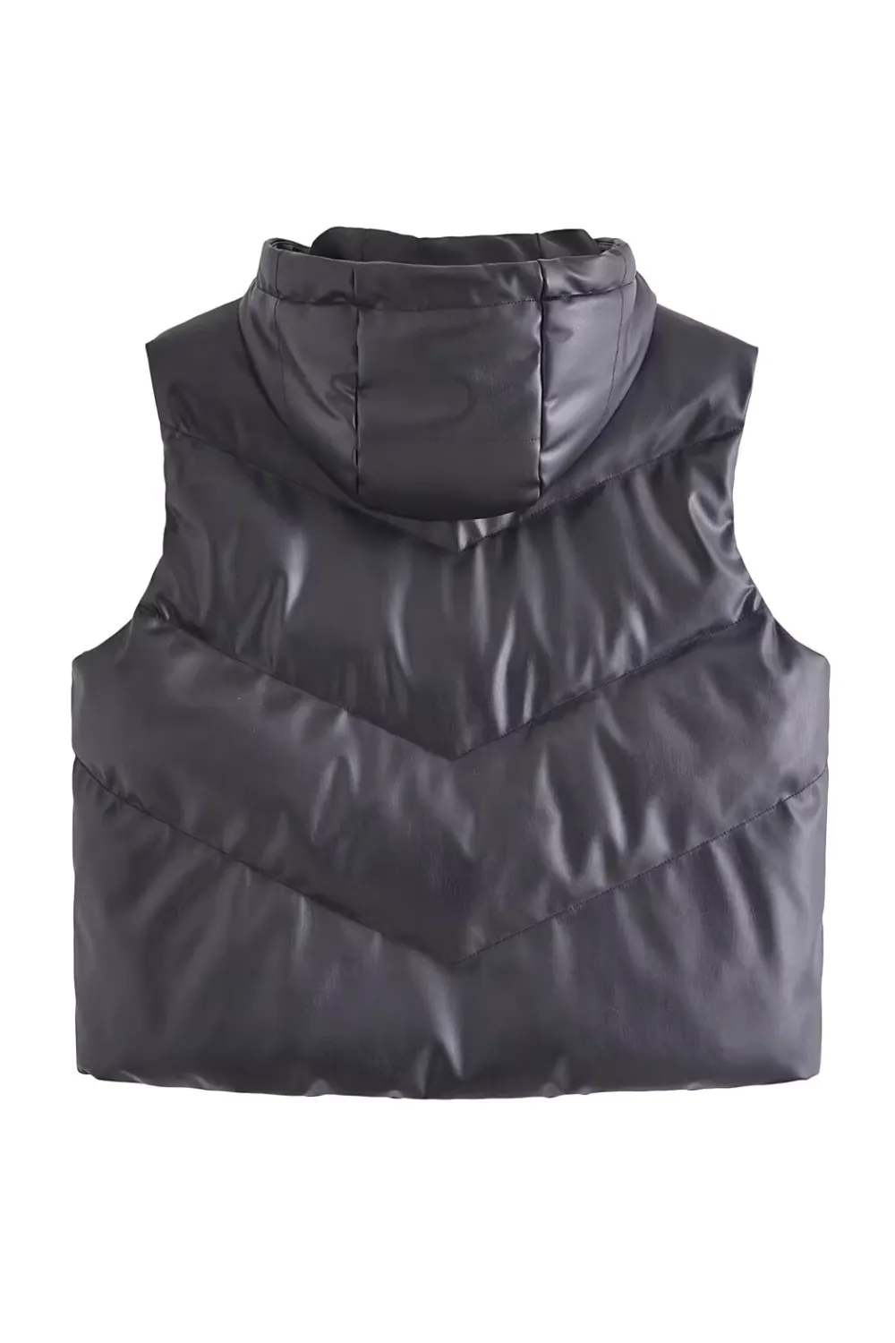 'Trixie' Sleeveless Quilted Hooded Vest