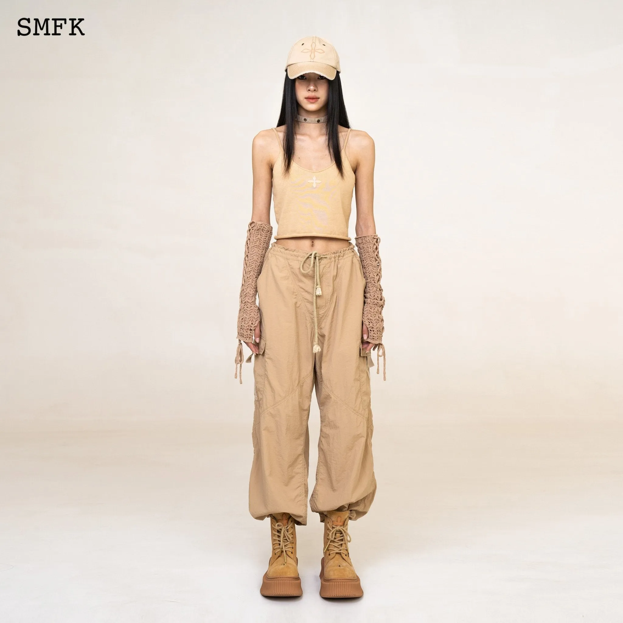 WildWorld Wheat Stray Paratrooper Pants