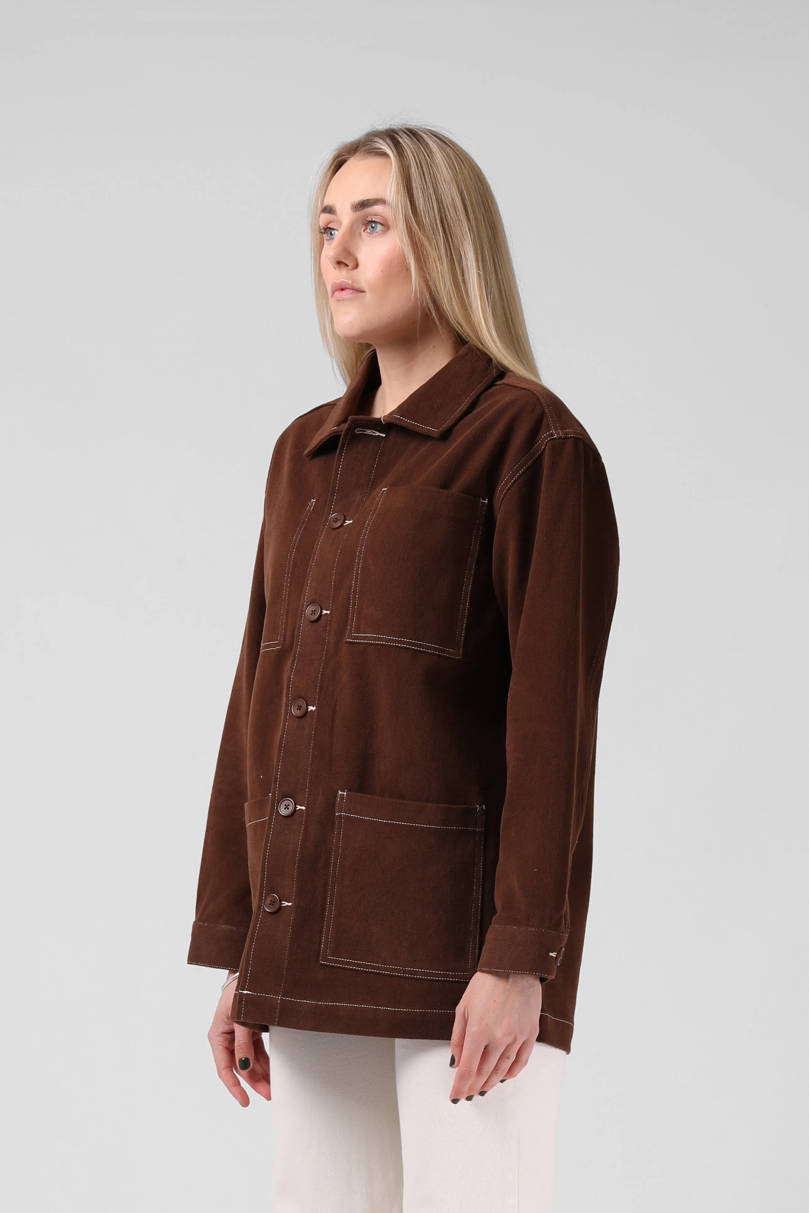 Work Jacket - Chocolate